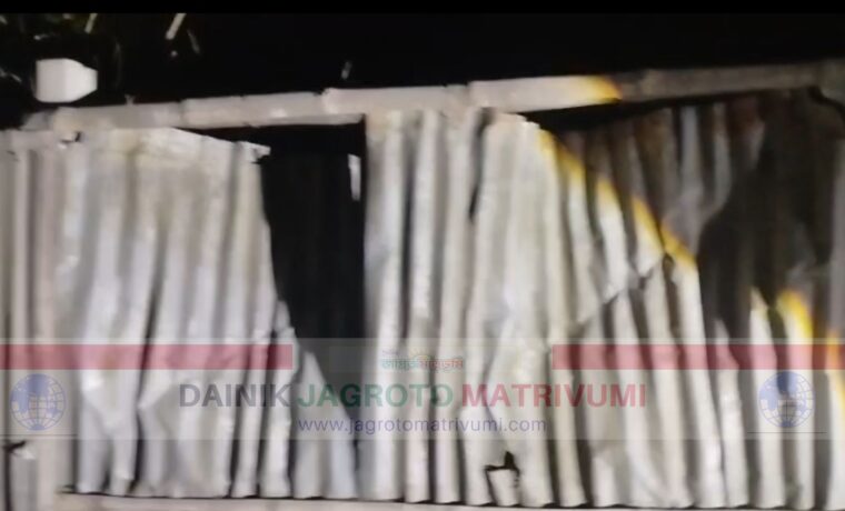 নবীনগরে বিএনপি নেতার নেতৃত্বে সাংবাদিকের বাড়িতে হামলা