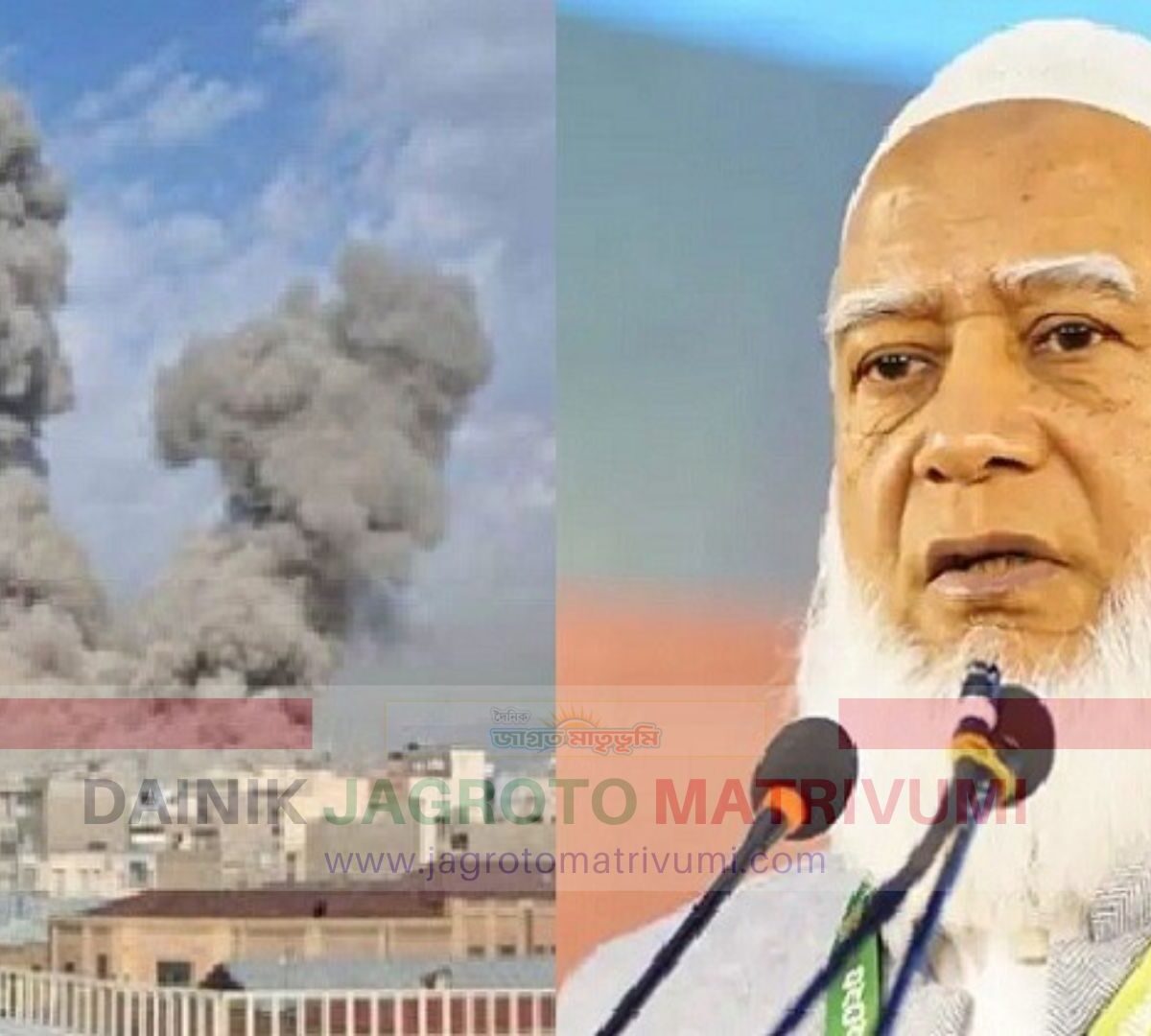 যুক্তরাষ্ট্র-ইসরায়েল-ইরানকে সংযমের আহ্বান জামায়াত আমিরের