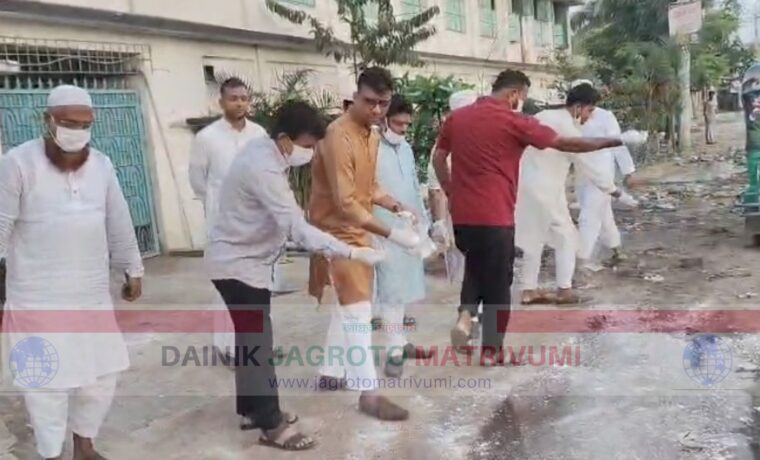 ব্রাহ্মণবাড়িয়া পৌর শহরকে বর্জ্যের দুর্গন্ধমুক্ত রাখতে কাজ করছে ঐক্যবদ্ধ সদর ব্রাহ্মণবাড়িয়া