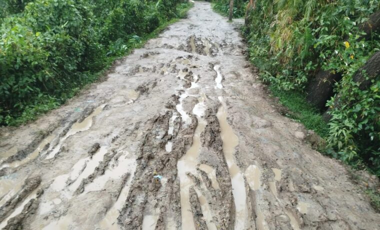 দোয়ারাবাজারে সড়ক যোগাযোগ ব্যবস্থা থেকে উন্নয়ন বঞ্চিত শরীফপুর এলাকা